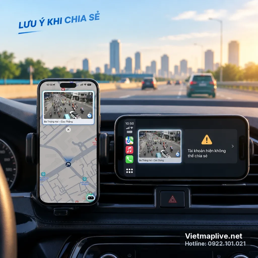 2. Bản quyền VIETMAP Live gắn với xe hay số điện thoại?
