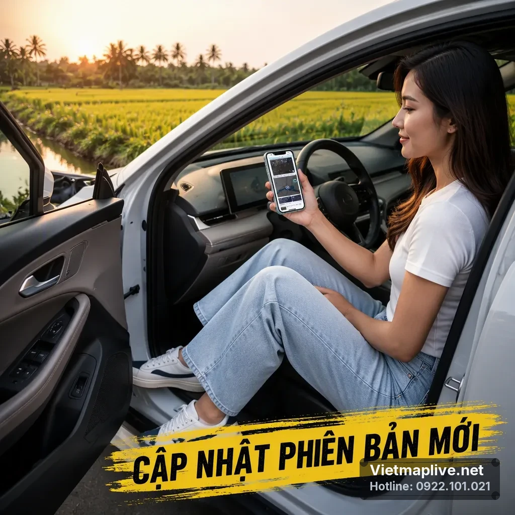 Cập nhật VietMap Live lên phiên bản mới
