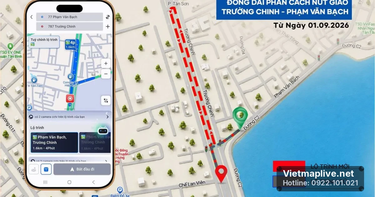Cập Nhật Giao Thông Trường Chinh – Phạm Văn Bạch: Tài Xế Cần Biết Gì?