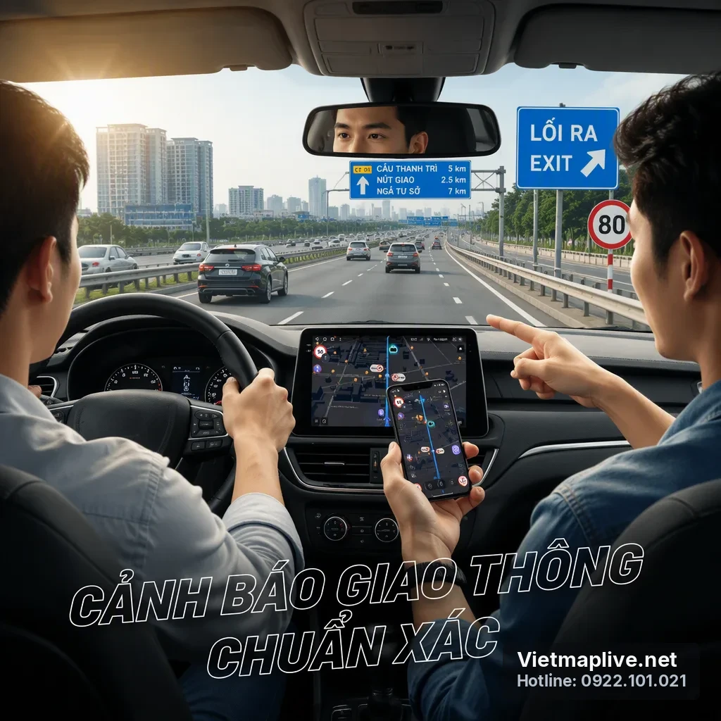 Biển báo giao thông Việt Nam và ứng dụng dẫn đường VietMap Live