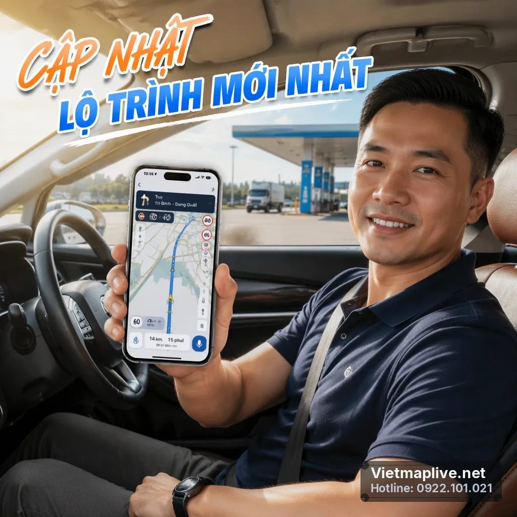 Cập nhật lộ trình mới tại nút giao Trì Bình - Dung Quất