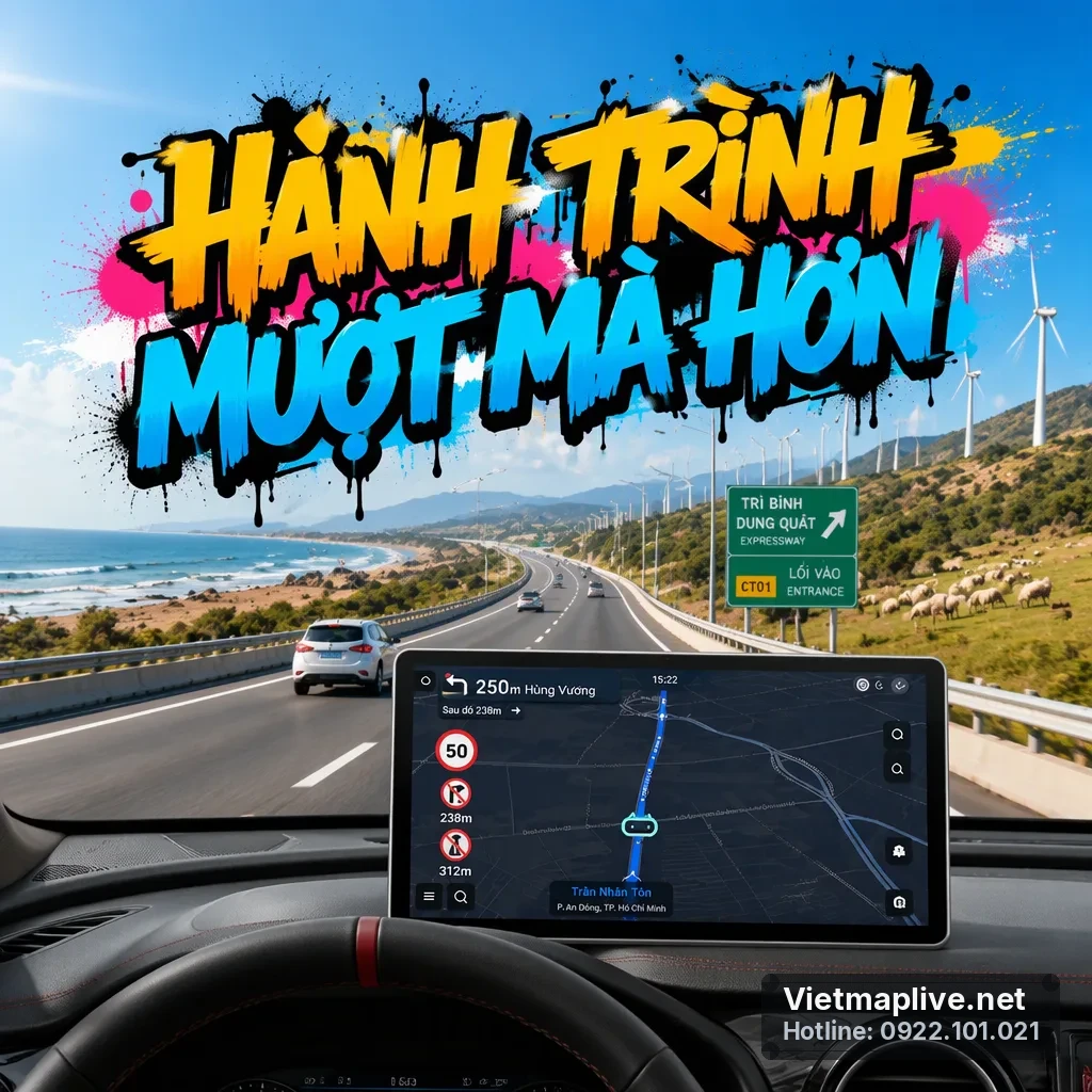 Hành trình mượt mà qua tuyến đường cao tốc mới