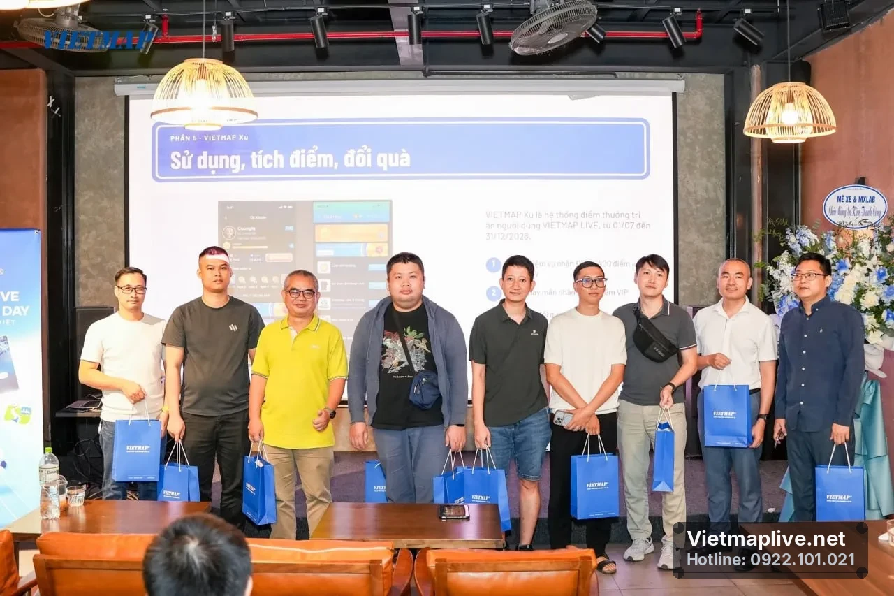 Chương trình tích điểm và đổi quà VietMap Xu